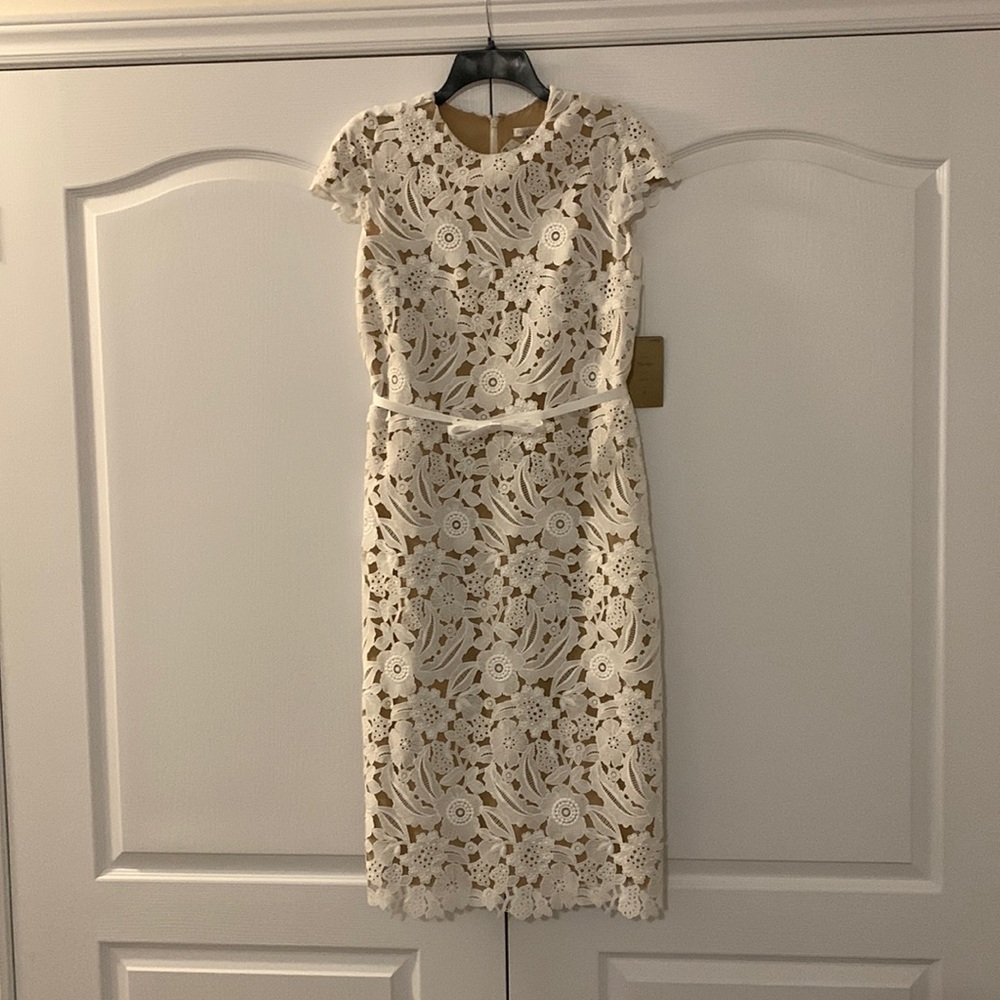 NWT Gorgeous Haute Couture Reem Acra lace dress